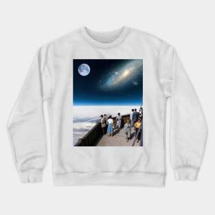 LOOKING DECK Crewneck Sweatshirt